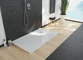 Dušo padėklas Sanplast Space Mineral B-M/Space 80x100x1,5 spalva balta