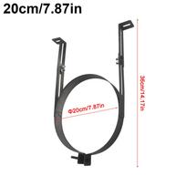 Reguliuojamas sieninis kamininio vamzdžio laikiklis 150 mm dūmtraukio instaliacijoms 20cm/7.87in
