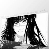 Asa Mitaka Anime C-Chainsaw Man Pelės kilimėlis Pelės kilimėlis Stalo kilimėlis su pagalvėle Žaidimų priedai Prime Gaming XXL Klaviatūros kilimėlis Paminkštinimas LockEdge600x300x3mm white