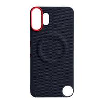 For Nothing CMF Phone 2 Pro Case Magsafe Metal Alloy Camera Protection Independent Buttons Vegan Leather  Case Cover Artificial leather&Nothing CMF Phone 2 Pro black