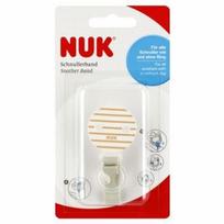 Laikiklis čiulptukui NUK, baltos, smėlio spalvos, 1 vnt.