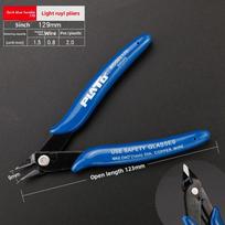 Mini Pointed Nose Pliers Model Pliers,1 Pair,Wire and Cable Cutter,Metal,Horizontal Pliers,Convenient, Durable and Reliable Tool black