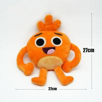 Anime Grumble Bumble Nums Plush Doll Cute Cartoon Peripherals Toy Kids Christmas Birthday Gifts orange