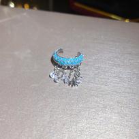 Luxury Zirconia Starfish Heart Ear Cuff: No Piercing Needed