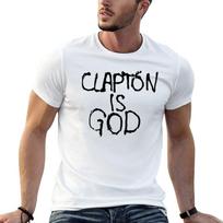 Clapton is God London subway grafitti T-Shirt t shirts for man pack white t shirt for man 100 p S white