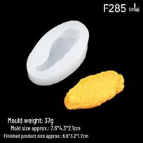 DIY Chocolate Fondant Cake Silicone Mold for Chicken Wings & Legs Keychain Resin Epoxy. white