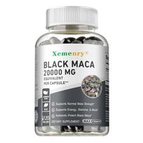 Xemenry - BLACK MACA 20000 MG - Energy, Men's Health 120*1