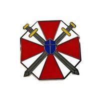 Resident Evil Umbrella Corp Special Forces Badge for Horror Game Enthusiasts