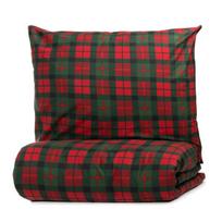 Homla kalėdinis patalynės komplektas Tartan, 160x200 cm, 3 dalių