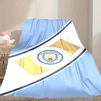 Soft Manchester United Manchester City Blanket Perfect for Snuggling Up on the Sofa, Ideal for Cozying Up in the Bedroom 80cmx120cm