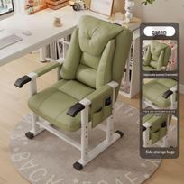 Sulankstoma vežimėlio tipo poilsio kėdė: Universalus naudoti bendrabutyje, biure ir namuose 3-Position Height, Wheels [Includes Lumbar Pillow]