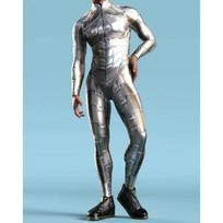 Kūrybingas vyriškas meno netolygios linijos 3D kombinezonas CyberPunk Bodysuit Helovino vakarėlio Cosplay kostiumas Pasirodymui Kombinezonas Zentai kostiumas L žalia
