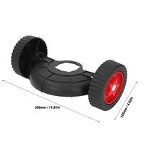 Grass Trimmer Support Wheel Weed Trimmer Support Wheel Multifunctional Portable Grass Trimmer Auxiliary Wheel Attachment