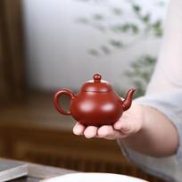 120ml Authentic Yixing Purple Clay Teapots Handmade Pyriform Pot Raw Ore Dahongpao Mud Kettle With Strainer Zisha Tea Set Craft gray