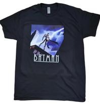 Batman the Animated Series men's 100% Cotton T-shirt Mens Tees Top s-3x Short Sleeve 90s black color S blue