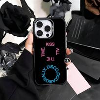 H-Harry Kiss All The Time S-Styles   Phone Case For iPhone17,16,15,14,13,12,11 Plus,Pro Max Colored Silver Plated Inside Cover iPhone11PROMAX gray