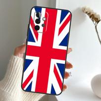 Anglijos Jungtinės Karalystės Union Jack Vėliavos dėklas Samsung Galaxy A54 A53 A34 A33 A13 A23 A31 A51 A71 A12 A22 A32 A52 A50 A52S telefonams Samsung A34 5G red