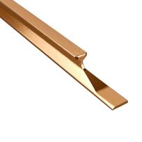 Gamyklinis Virtuvės Spintelės Stalčiaus Rankenėlė Dekoratyvinės Stalčiaus Traukikės Spintelės Rankenėlė (rose gold,300*12*16mm) rožinio aukso spalvos