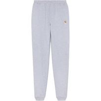 Maison Kitsune Fox Head Patch Elastic Waist Ribbed Casual Pants Women pants Light-Gray MW01109KM0001-H120 S