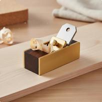 Mini Smoothing Plane Portable Singlehand Control Clean Edges for Tight Spaces 90MM Standard beige
