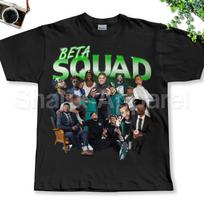 Beta Squad Individualus Bootleg Retro Marškinėliai Unisex 140 gray