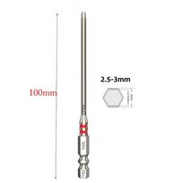 Hex Screwdriver Bits Alloy Steel Bits Magnetic Driver Bits Standard Interface