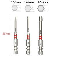 Hex Screwdriver Bits Alloy Steel Bits Magnetic Driver Bits Standard Interface