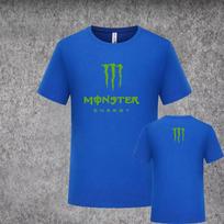Aukštos kokybės Monster Energy Kawasaki Racing Team spaudinio vyriškas 100% medvilnės viršutinis drabužis – Vasaros suaugusiųjų apvalios apykaklės marškinėliai – Unisex gatvės stiliaus/Hip-Hop stiliaus marškinėliai XXXL gray