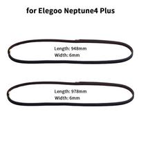 For ELEGOO Neptune 4/Pro/Plus/Max X+Y Axis Rubber Open Timing Belt Width 6mm Rubber Aramid Fiber Belts