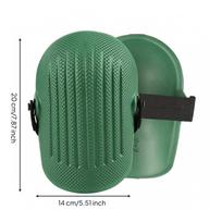 Knee Pads Cushioned Safety Gear Thickened for Floor Work, Tile Installers žalia