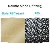 For Bambu Lab P2S Build Plate P1S X2D Pei Textured 257x257 H1H PEY Peo Sheet Spring Steel For Bambulab P2S Bamboo P1P Hot Bed 257x257mm