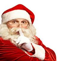 Xmas Santa Claus Car Ornament Window Sticker Decal Christmas Stickers KTY Left beige