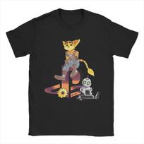 Ratchet and Clank Tee Shirt for Men Women Printed T Shirts  Cotton Clothes XL gray