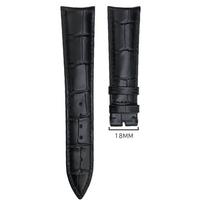 19mm 20mm 21mm 22mm Veršio odos laikrodžio dirželis Jaeger LeCoultre Master Control laikrodžiui, natūralus mėlynas juodas karvės odos, lenkta galo laikrodžio apyrankė 20mm&No clasp juoda