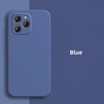 For Realme 15T Case Realme 15T Cover Coque Funda Shell Soft Original Liquid Silicone TPU Back Phone Bumper Realme 15T realme 15T mėlyna