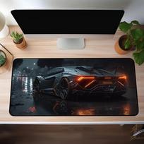 Cool cars Large gaming mousepad durable extended table pad office keyboard mat nonslip rubber base x computer mouse pads 900x400x2mm gray