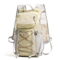 Schoolbag Large Capacity Outdoor Fashion Backpack New Travel Hiking Lightweight Cycling Multifunctional Backpack Manufacturer Wholesale (Beige,one size fits all) smėlis