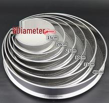 Itin smulkus 80 akių filtras-sietas Sanqi milteliams ir aromatui 10cm specify mesh gray