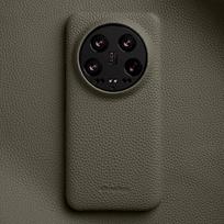 Melkco Mi 14 Ultra Litchi Texture Luxury Cowhide Leather Cell Phone Case for Xiaomi 14 Pro Len Protective Film+Fall Phone Cover MI14 black