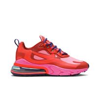 Nike Womens Air Max 270 React 'Mystic Red Pink Blast' (women's sizes) Mystic Red / Pink Blast / Habanero Red / Bright Crimson Running Shoes 36.0 red