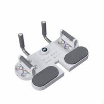 Push Up Training Board, Multifunctional Stand with Counter, Home Fitness Equipment white
