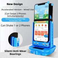 Upgraded Counterweight Phone Step Counter Shaker Dual Phone Phone Shaker Machine  Bedroom Use