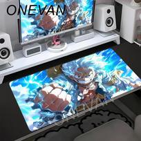 One Piece Luffy Extended Gaming Mouse Pad Large Desk Mat Xxl Non-Slip Rubber Base Stitched Edge for PC Gamer Laptop Keyboard pad 30cmx60cm