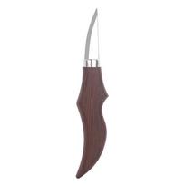 5Pcs Wood Carving Knife Set With Ergonomic Wooden Handle Stainless Steel Blades For Whittling And DIY Crafts