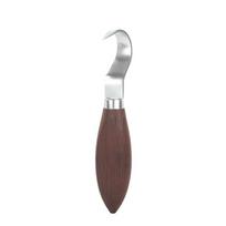 5Pcs Wood Carving Knife Set With Ergonomic Wooden Handle Stainless Steel Blades For Whittling And DIY Crafts
