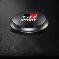 Automobilio oro gaiviklis Kieti kvepalai Besisukantis Aromaterapijos dekoras Toyota TRD GR Yaris Hilux Prius Avensis Corolla Camry Chr Rav4 GR juoda