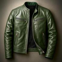 Men's Slim Fit Biker Leather Jacket, Fashion Casual PU Outerwear, Autumn Winter European American Style,  New Arrival XL