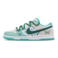Nike Dunk The Wizard Of Oz Slip Resistant Abrasion Resistant Low top Skateboard Shoes Men's Green White DV0833-101(Team497-) 43 white