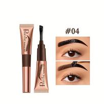 Peel-Off Eyebrow Tint Gel, Natural Smooth Waterproof Brow Color, Long-Lasting Non-Fading Semi-Permanent Eyebrow Pencil 04