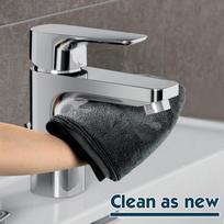 Microfiber Cleaning Cloth, Home and Car Washing Cloth, Gentle Car Drying Towel, Versatile Household Rag, Ultra-Absorbent Towel, Glass Wipe Towel, 1pc black